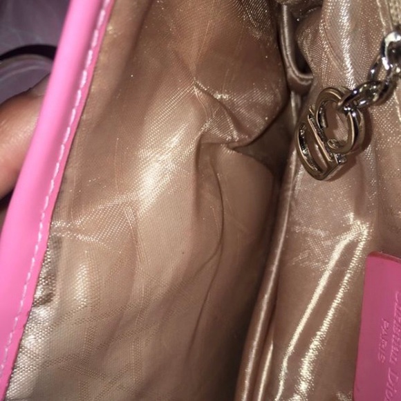 Christian Dior Totter Saddle Tote Beige Pink - Picture 5 of 6